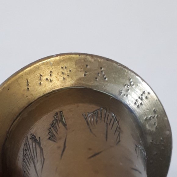 Brass Candle Snuffer Vintage 1970's - Picture 5 of 6